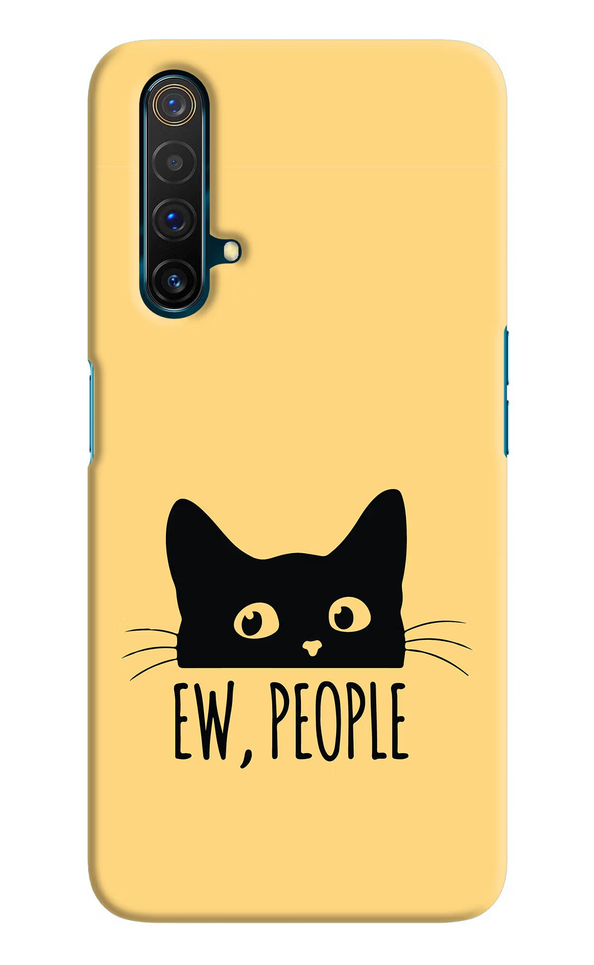 Ew People Catitude Realme X3 Hard Case Back Cover by Casekaro