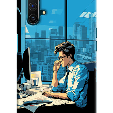 Focused Hustler (AI Generated) Realme X3 Hard Case Back Cover by Casekaro
