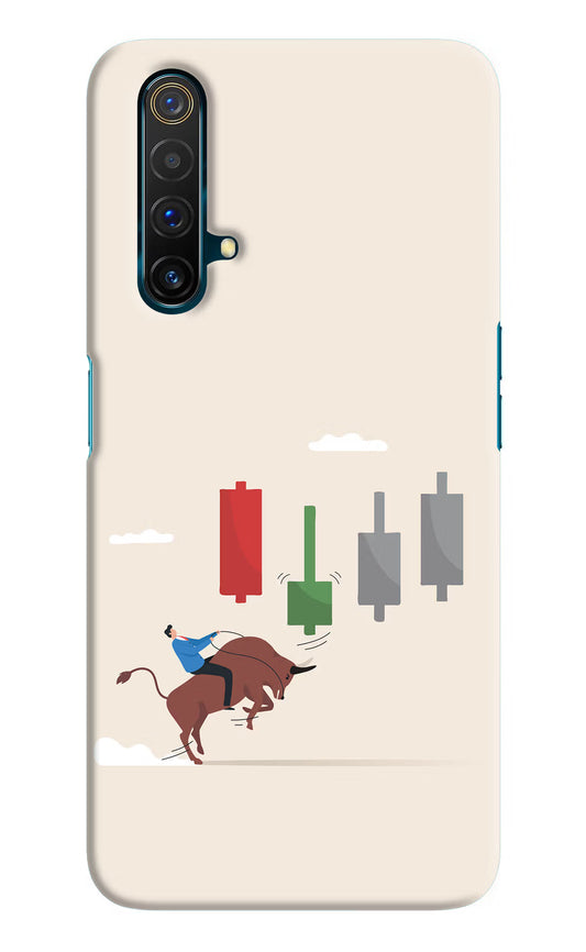 Bull Trading Momentum Realme X3 Hard Case Back Cover by Casekaro