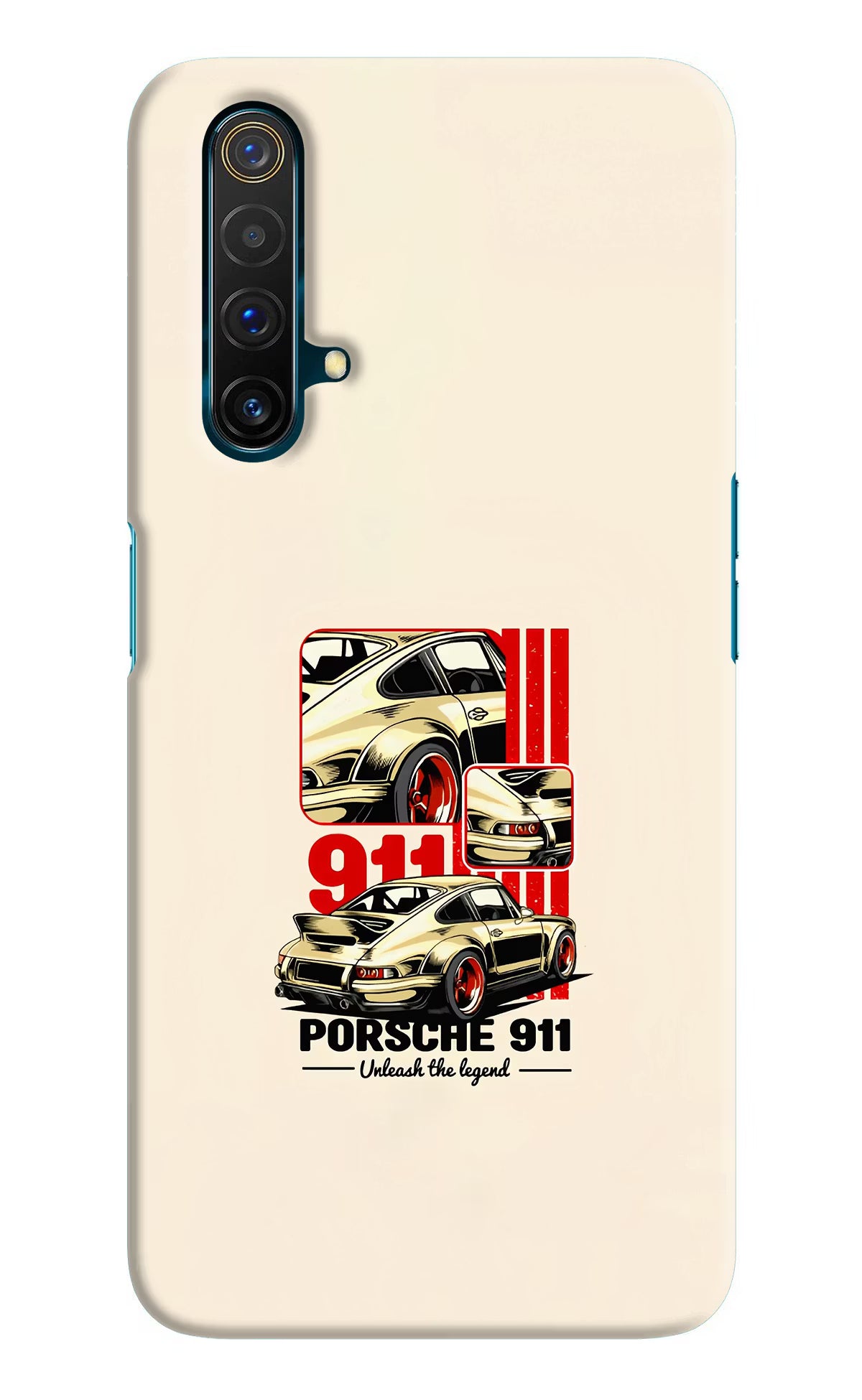 Classic Porsche 911 Realme X3 Hard Case Back Cover by Casekaro