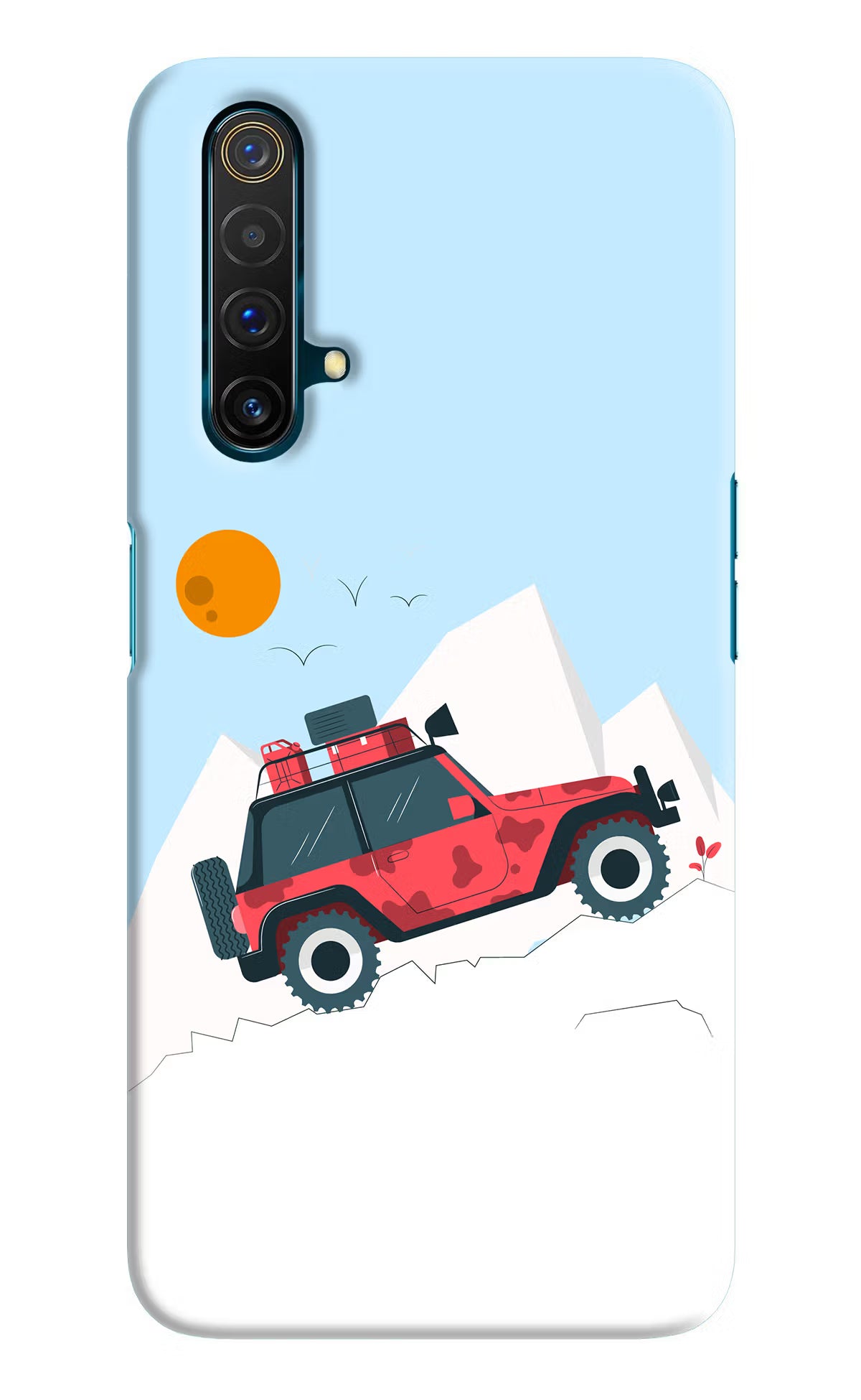 Mountain Trail Beast Realme X3 Hard Case Back Cover by Casekaro