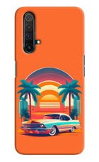 Palm Drive 80s Realme X3 Hard Case Back Cover by Casekaro