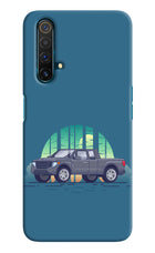 Retro Garage Vibe Realme X3 Hard Case Back Cover by Casekaro