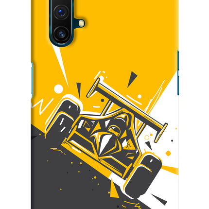 Track King Realme X3 Hard Case Back Cover by Casekaro