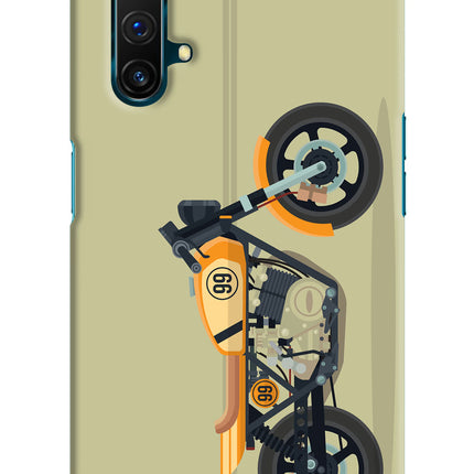Vertical Speedster Realme X3 Hard Case Back Cover by Casekaro