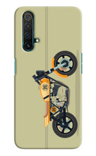 Vertical Speedster Realme X3 Hard Case Back Cover by Casekaro