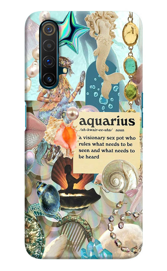 Aquarius Zodiac Realme X3 Hard Case Back Cover by Casekaro