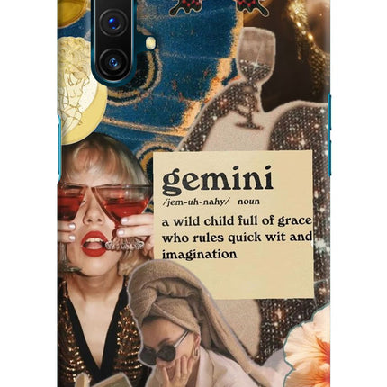 Gemini Zodiac Realme X3 Hard Case Back Cover by Casekaro