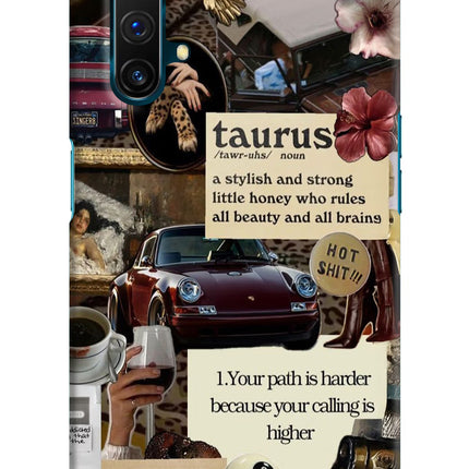 Taurus Zodiac Realme X3 Hard Case Back Cover by Casekaro