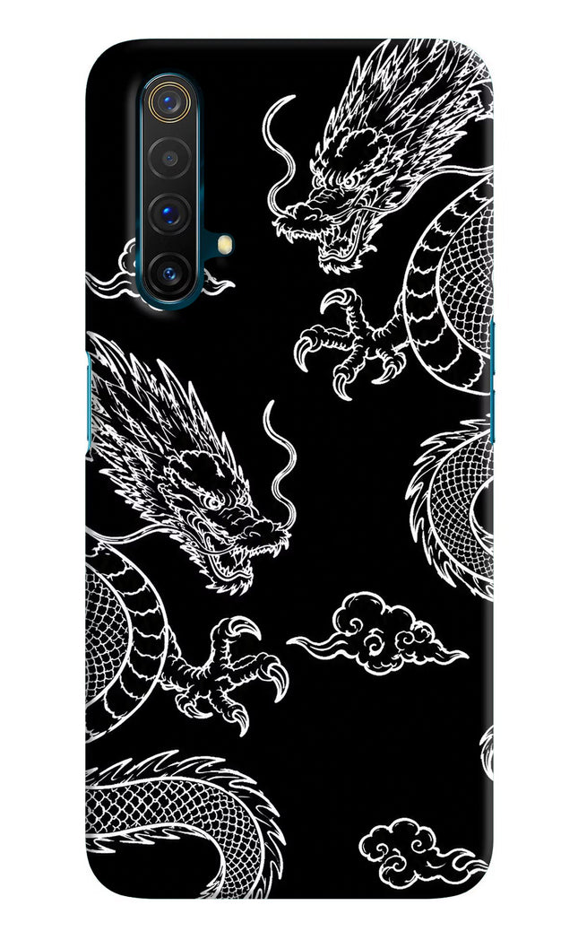 Twin Dragons Realme X3 Hard Case Back Cover by Casekaro
