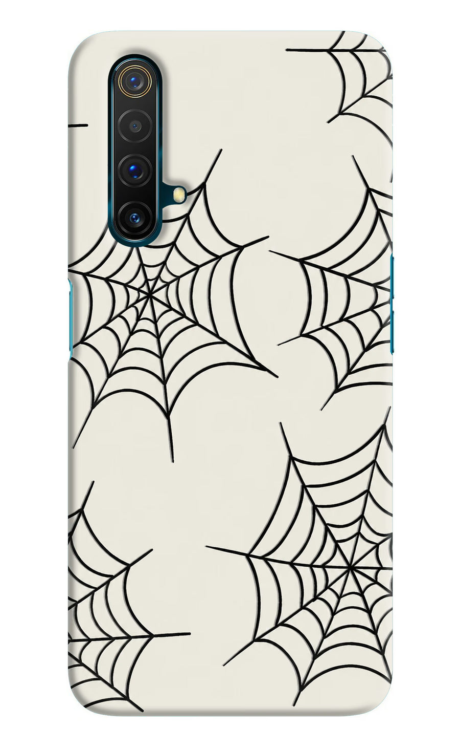 Spider Web Realme X3 Back Cover, Hard case