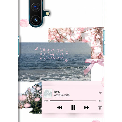 Wave to earth Realme X3 Hard Case Back Cover by Casekaro