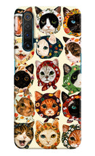 Cool Cat Realme X3 Hard Case Back Cover by Casekaro