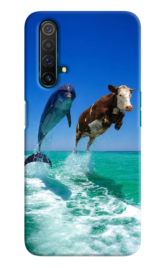 Dolphin vs Cow Realme X3 Hard Case Back Cover by Casekaro