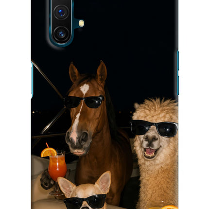 Party Squad Realme X3 Hard Case Back Cover by Casekaro