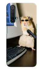Hacker Hamster Realme X3 Hard Case Back Cover by Casekaro