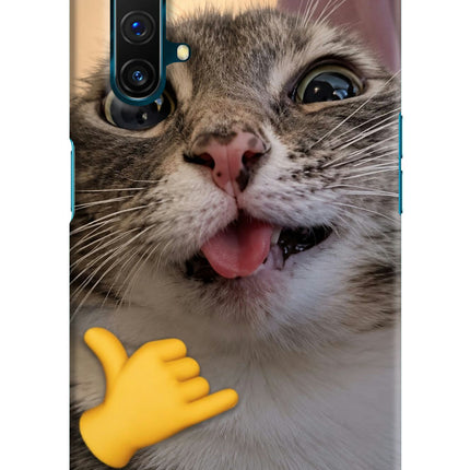 Silly Cat Call Realme X3 Hard Case Back Cover by Casekaro