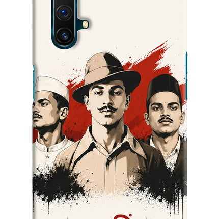Bhagat Singh Trio Realme X3 Hard Case Back Cover by Casekaro