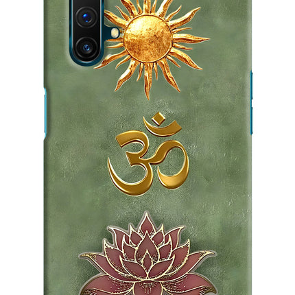 Om & Lotus Realme X3 Back Cover