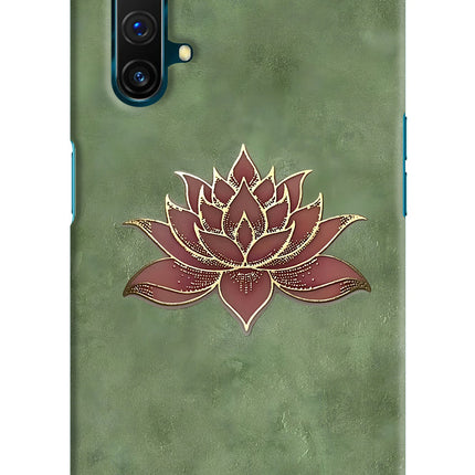 Lotus Grace Realme X3 Hard Case Back Cover by Casekaro