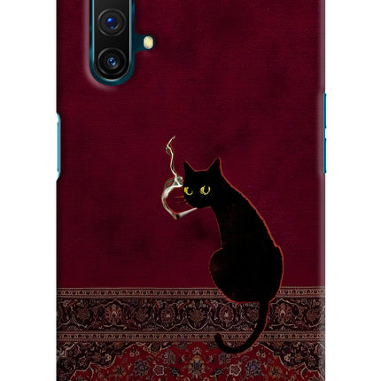 Midnight Cat Realme X3 Hard Case Back Cover by Casekaro