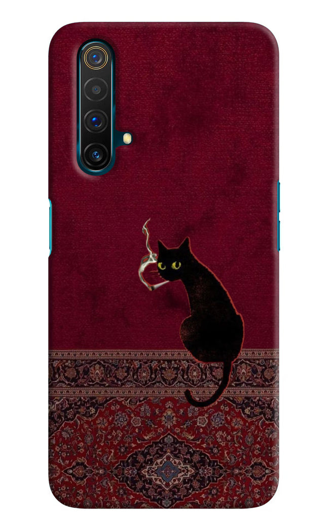 Midnight Cat Realme X3 Hard Case Back Cover by Casekaro