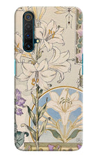 White Lily Realme X3 Hard Case Back Cover by Casekaro