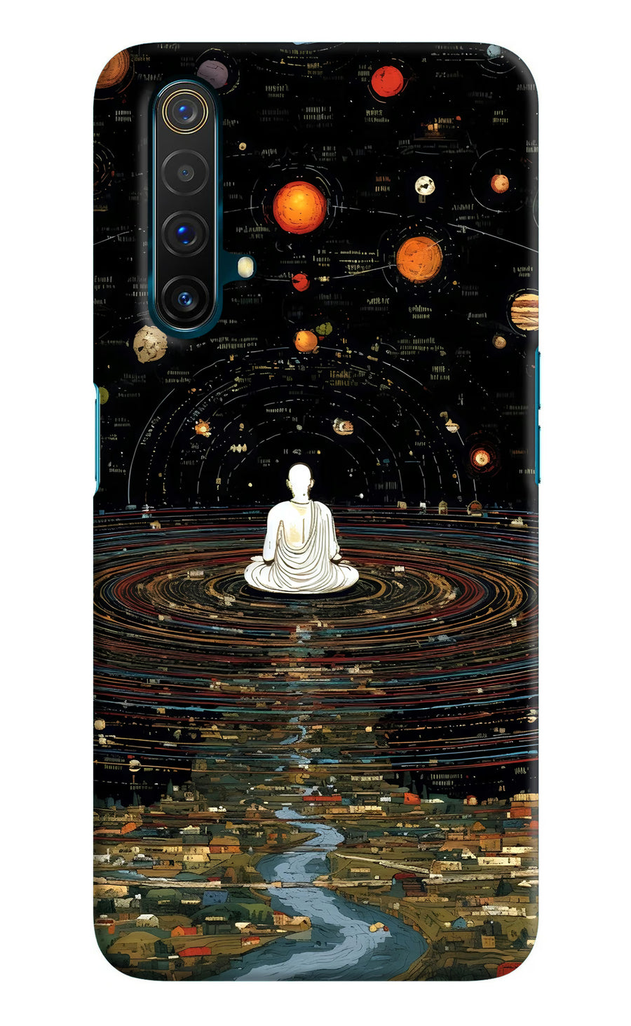 Space Monk Realme X3 Back Cover, Hard case