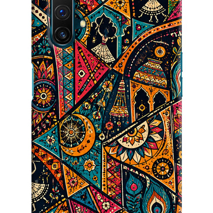 Folk Print Realme X3 Hard Case Back Cover by Casekaro