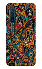 Folk Print Realme X3 Hard Case Back Cover by Casekaro