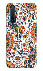 White Mayura Realme X3 Back Cover