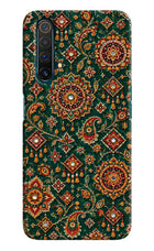 Green Pataka Realme X3 Hard Case Back Cover by Casekaro