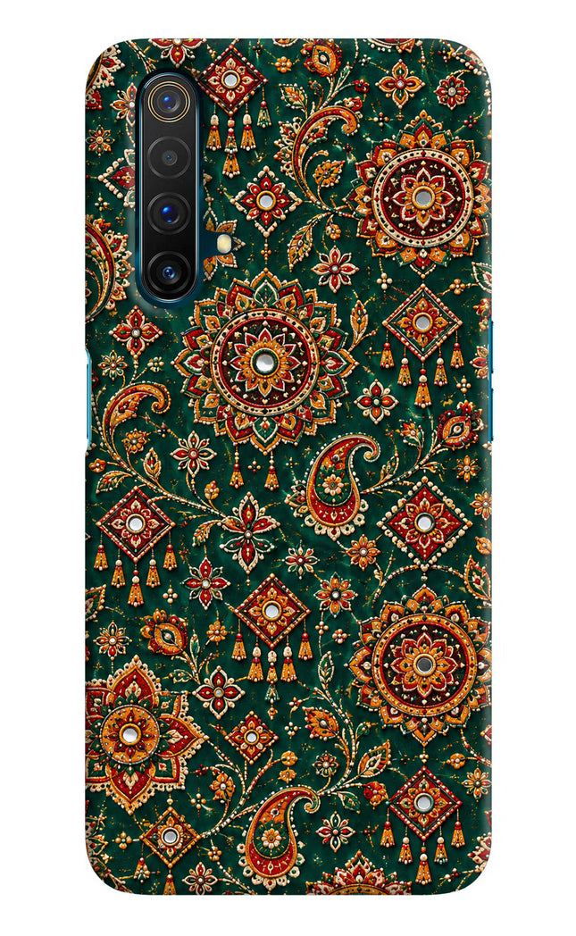 Green Pataka Realme X3 Hard Case Back Cover by Casekaro