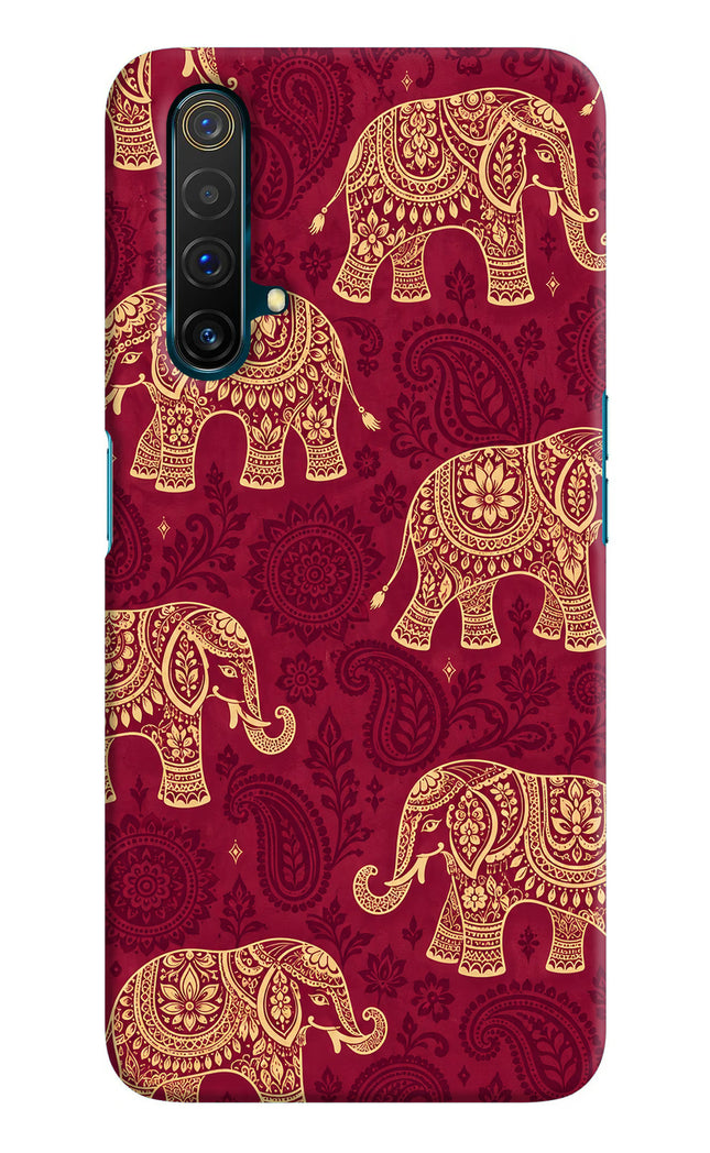 Maroon Elephant Realme X3 Hard Case Back Cover by Casekaro