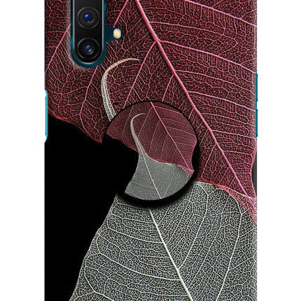 Leaf Pattern Realme X3 Pop Case by Casekaro