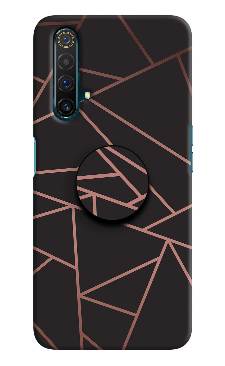 Geometric Pattern Realme X3 Pop Case, Hard case
