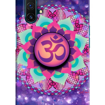 Om Purple Realme X3 Pop Case by Casekaro