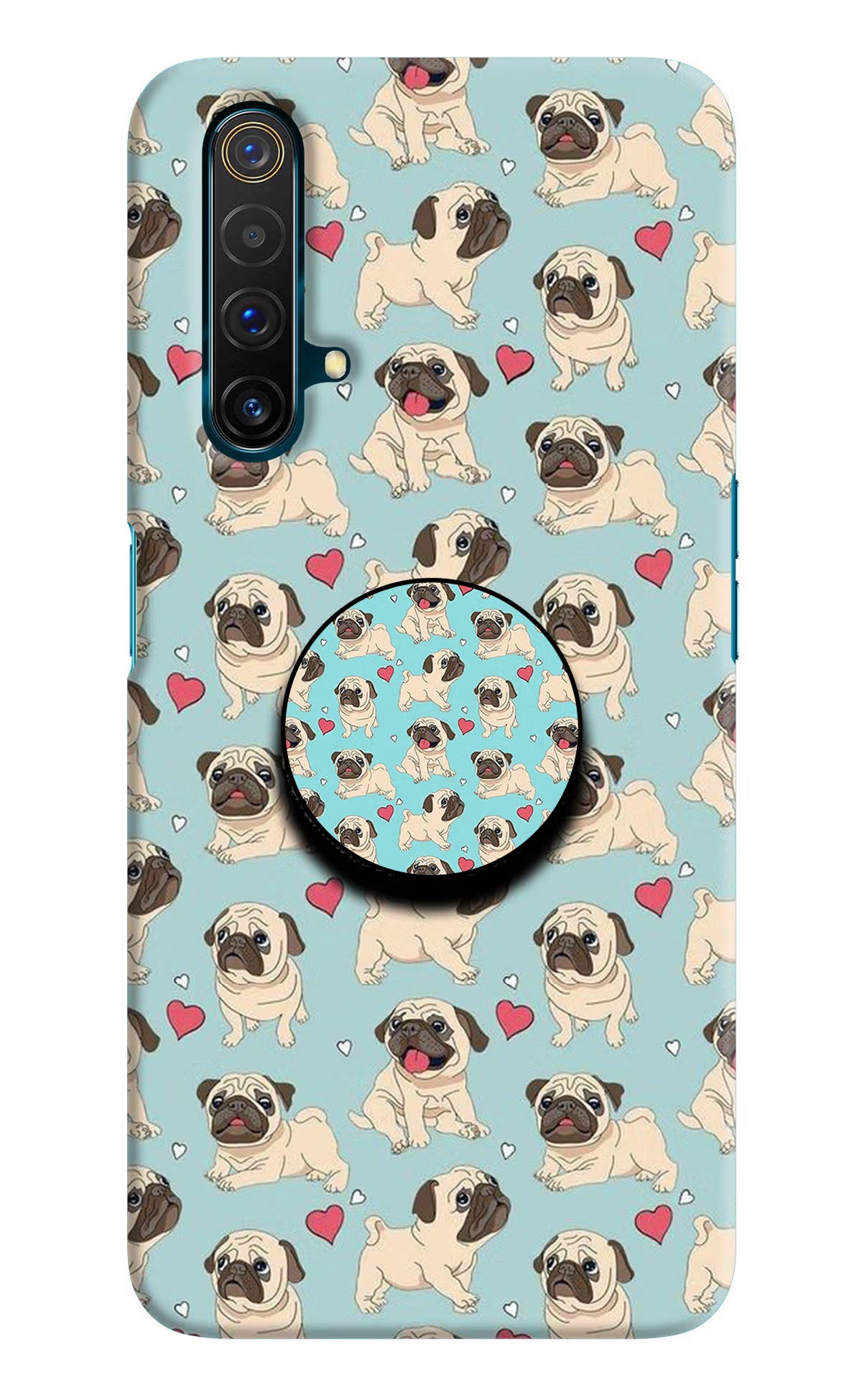 Pug Dog Realme X3 Pop Case by Casekaro