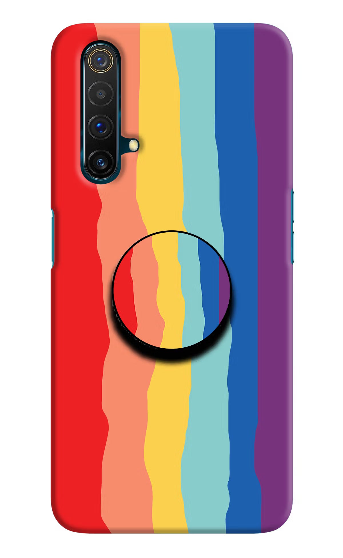 Rainbow Realme X3 Pop Case by Casekaro