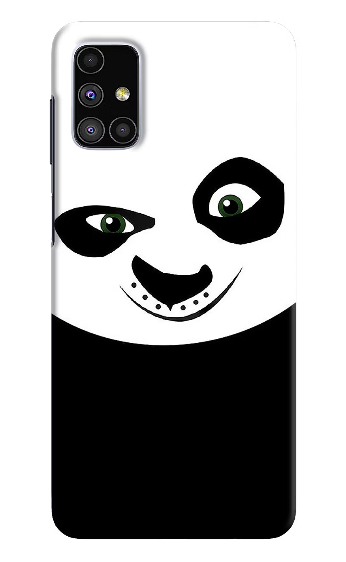 Panda Samsung M51 Hard Case Back Cover by Casekaro