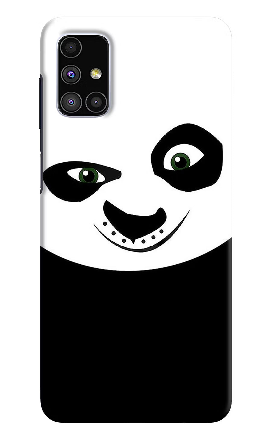 Panda Samsung M51 Back Cover, Hard case