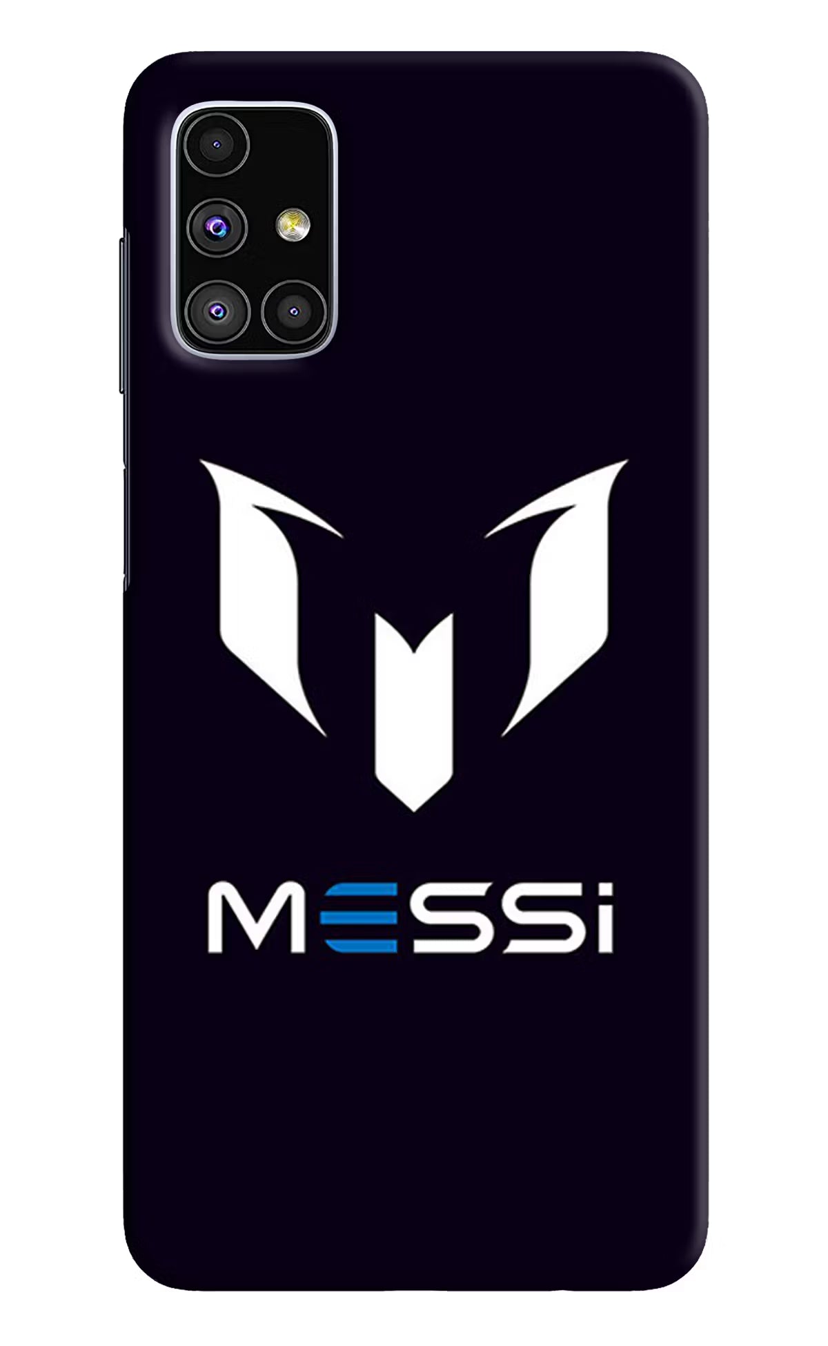 Messi Logo Samsung M51 Hard Case Back Cover by Casekaro