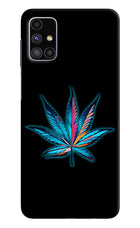 Weed Samsung M51 Hard Case Back Cover by Casekaro