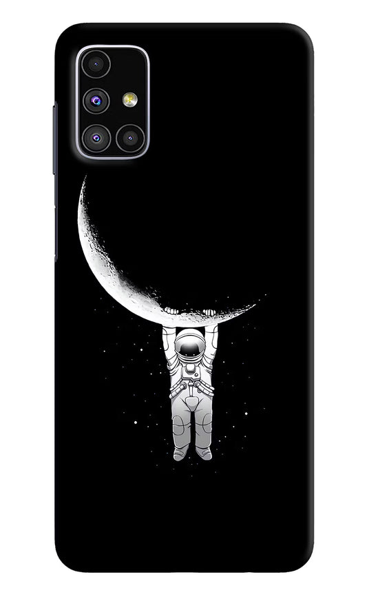 Moon Space Samsung M51 Hard Case Back Cover by Casekaro
