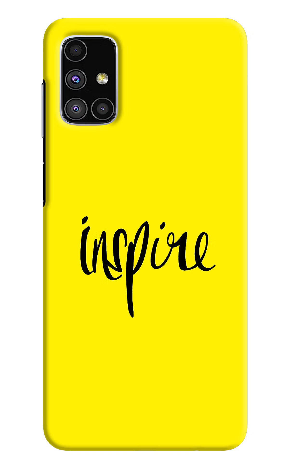 Inspire Samsung M51 Hard Case Back Cover by Casekaro