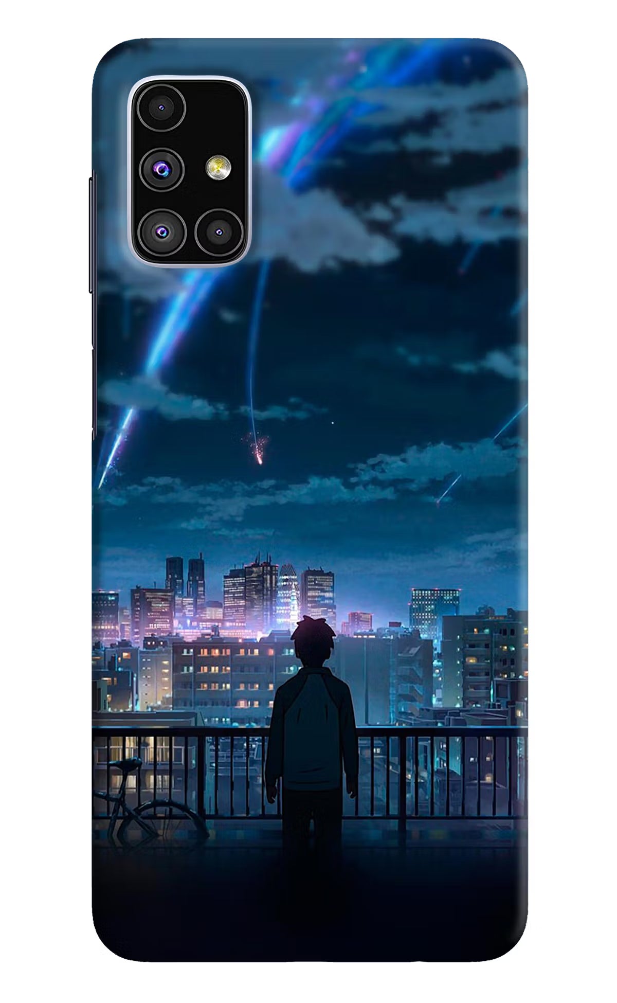 Anime Samsung M51 Hard Case Back Cover by Casekaro