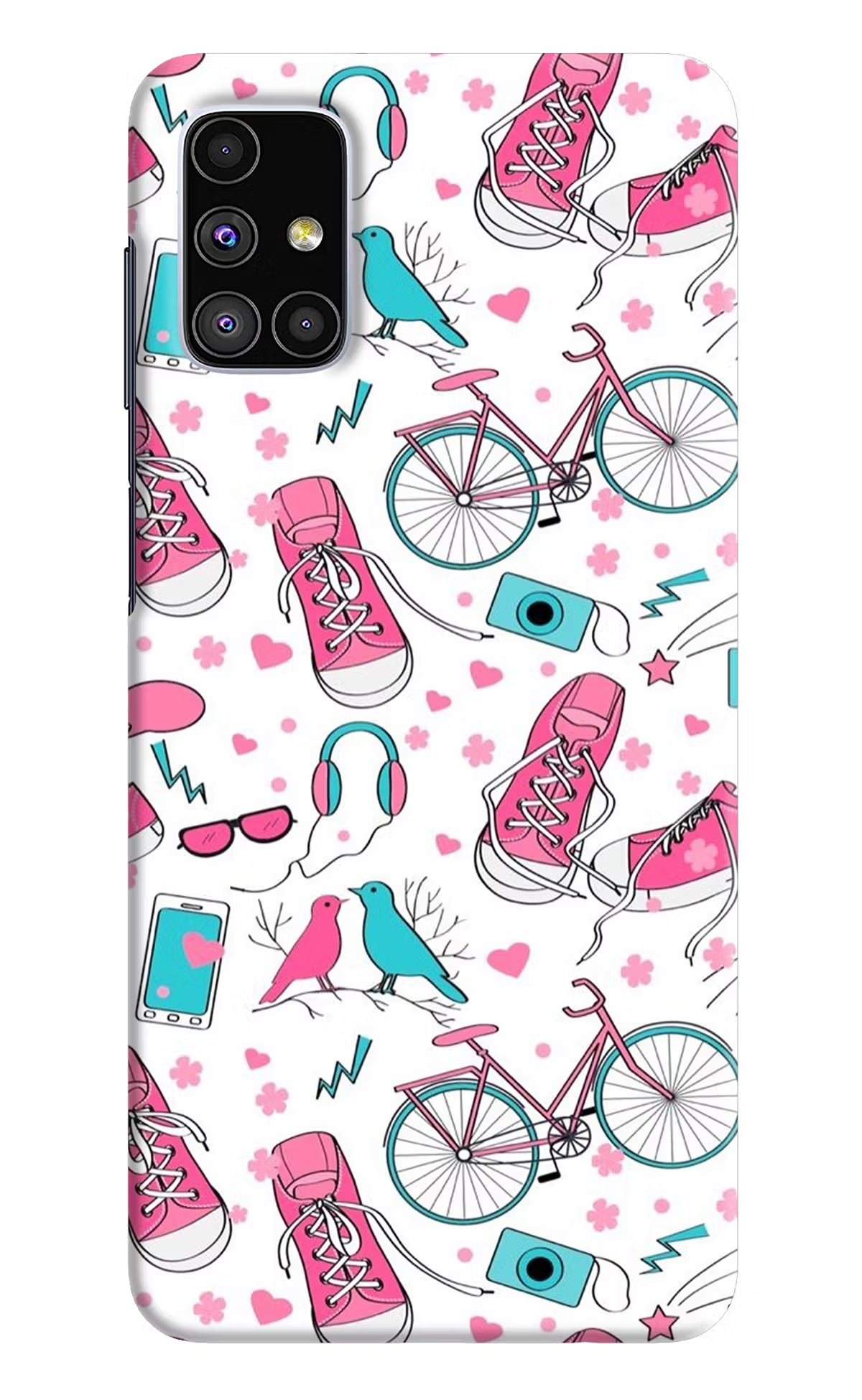 Artwork Samsung M51 Hard Case Back Cover by Casekaro