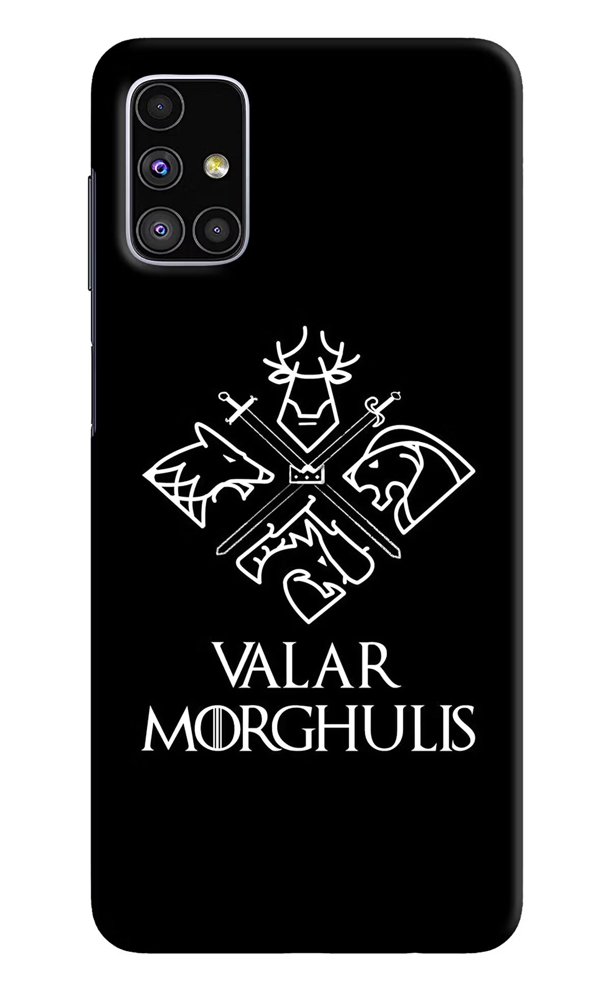 Valar Morghulis | Game Of Thrones Samsung M51 Hard Case Back Cover by Casekaro