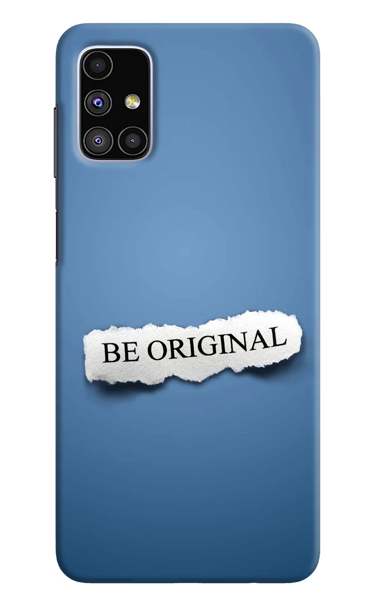 Be Original Samsung M51 Hard Case Back Cover by Casekaro