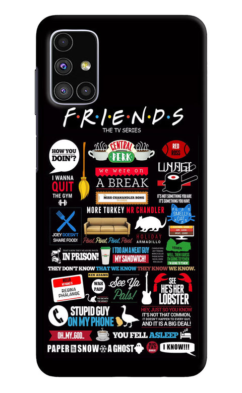 FRIENDS Samsung M51 Back Cover